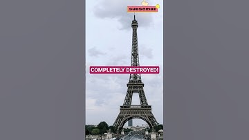 The Eiffel Tower Was Almost Destroyed Forever!