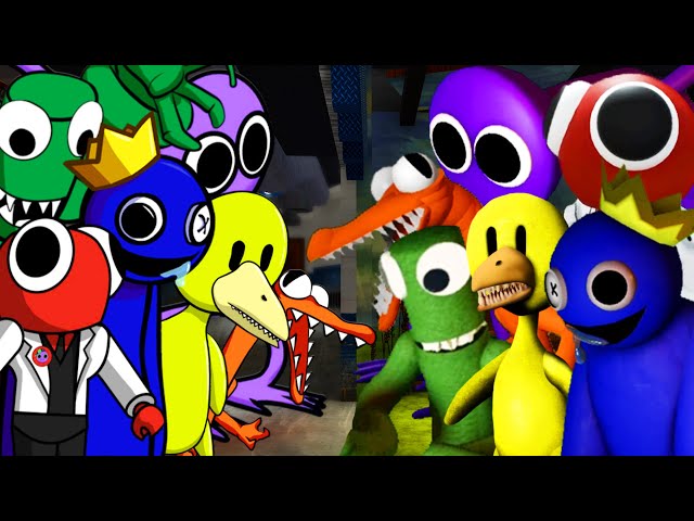 New Rainbow Friends But Emerald Join In 🎶 Friday Night Funkin' (Roblox  Rainbow Friends Remake) 