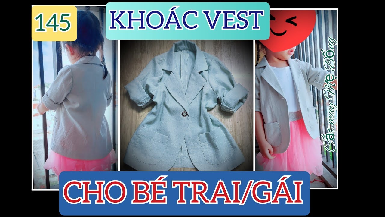 Top 48 ảnh về áo khoác vest cho bé gái  daotaonec