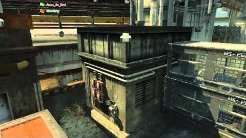 AMAZING! MUST SEE! COD BLACK OPS Tomahawk Throw Across The Map On Launch - peawee7!