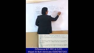 Difference between Pakistan Penal Code & Criminal Procedure Code