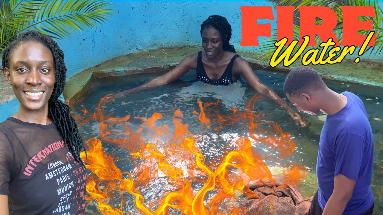 Unbelievable FIRE Water In St. Ann | Mineral Healing Bath | The Unseen Jamaica