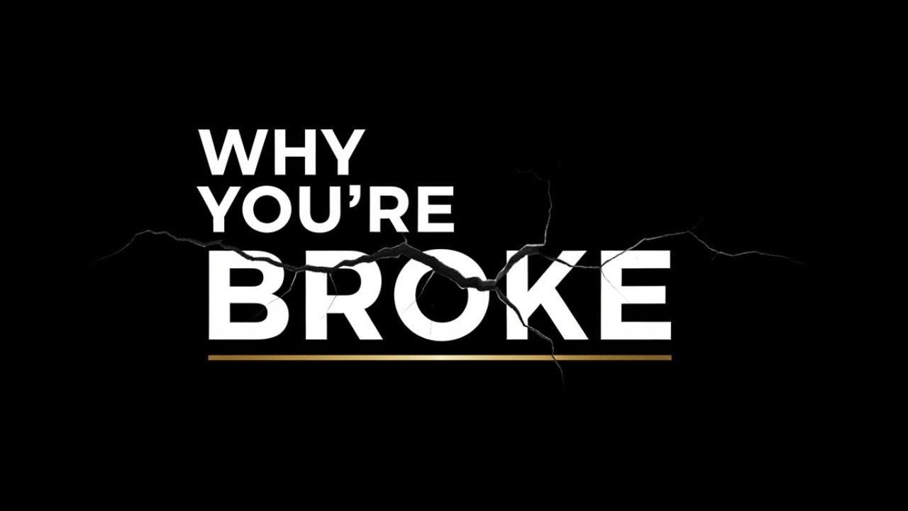 Your Brain Is Programmed to Stay Broke - YouTube