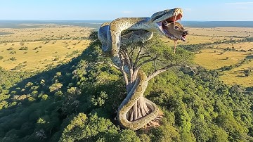 A Massive Python 🐍 Attack On Poor Deer🦌| Heroic Rescue Team Saves Changes! 