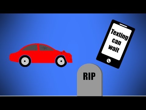 Y.O.D.O Texting While Driving Graphic Animation