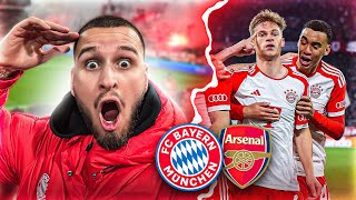 ICH KANN NICHT MEHR! HALBFINALE 😍😱 FC Bayern vs. Arsenal - UCL Stadion-Vlog 🔥🔥