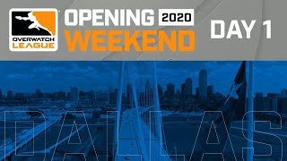 Overwatch League 2020 Season Opening Weekend | Hosted by Dallas Fuel | Day 1