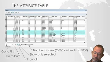 Working with attribute data in ArcMAp
