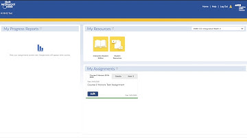 How to Use MyHRW (Course II Honors)