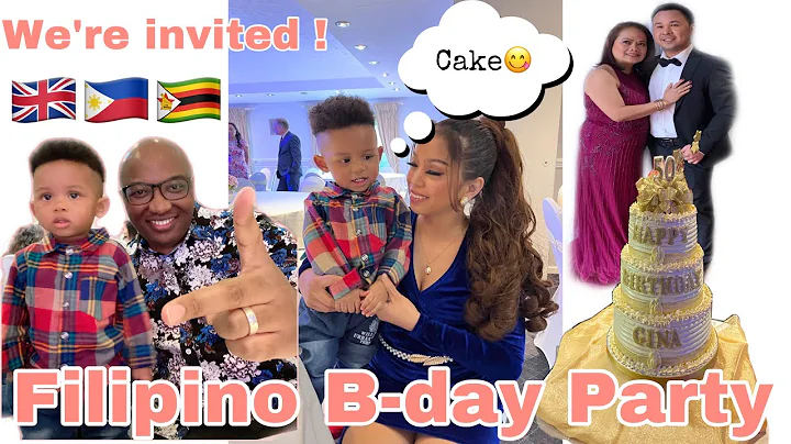 Filipino Birthday Party in England /Filipino Commu...