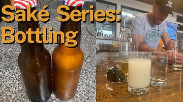 How to process and bottle Saké!