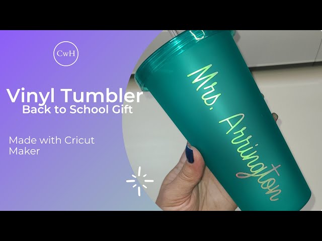 The Easiest Beginner Cricut Project: Personalized Tumblers » The