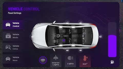 [PAID] [QB/ESX] Vehicle Control | Control panel, Youtube Music play, Neon and Extras