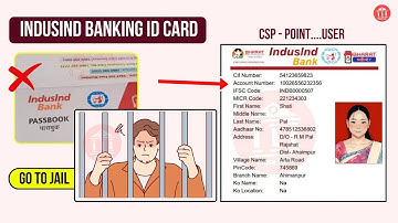 Indusind Bank Csp Banking Kiosk Id Card|How To Make Indusind Bank Identity Card|Kiosk Point|Rdcsp Id
