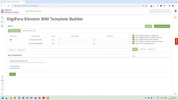 Step 1: Generate elevator BIM models from Excel Dimensions