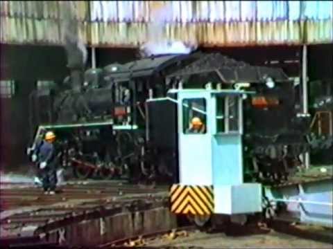 水戸機関区 C56 160 出庫風景 1985年5月 (SL奥久慈号) - YouTube