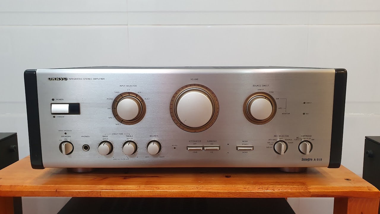 O-171】ONKYO オンキヨー アンプ INTEGRA A 919