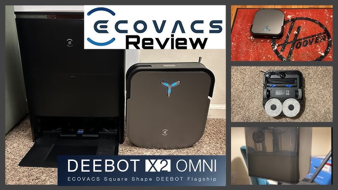 Ecovacs squares up their flagship Robot Vacuum with the X2 Omni
