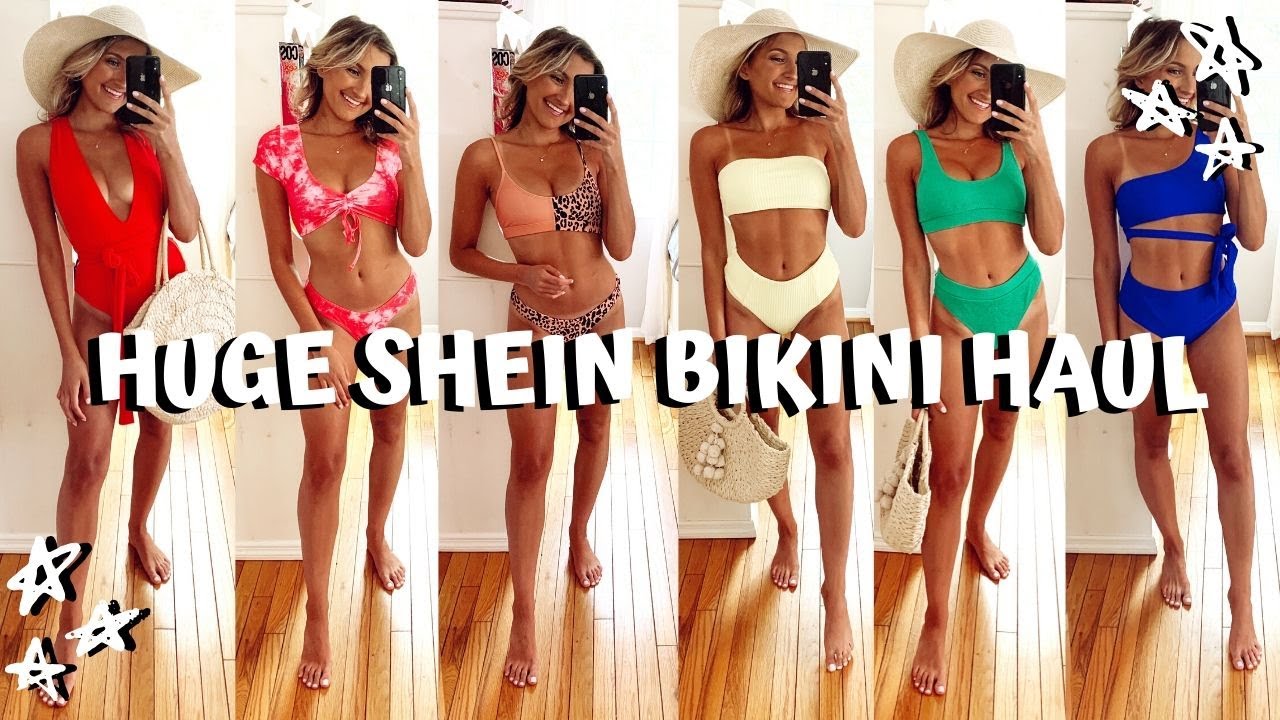 Shein bikini try on haul