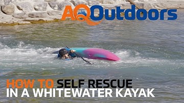 How to Self Rescue in a Whitewater Kayak | River Safety Series