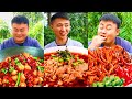 Super Spicy Foods Challenge! Chinese Food Cooking Mukbang - TikTok Funny Video by Songsong and Ermao