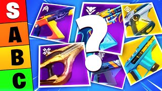 Ranking Every FUSION RIFLE in Destiny 2 (Tier List)