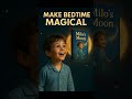 5-Minute Bedtime Story 🌙 Milo’s Moon ✨ | Read Aloud Kids Story | Raman Jha | #Shorts