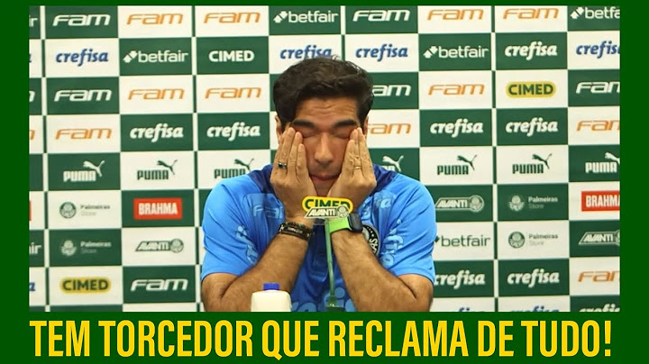 Abel Ferreira- Entrevista Coletiva Palmeiras x São Bernardo.