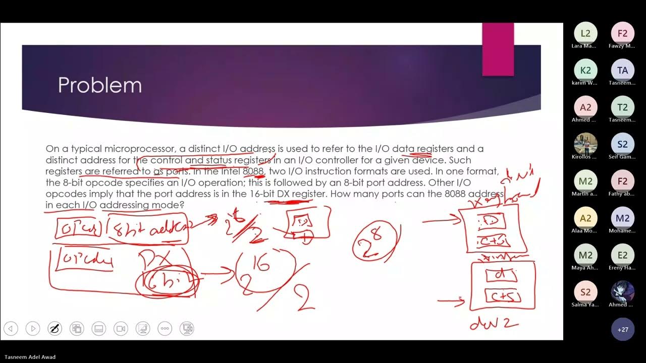 [CSE311s] Computer Architecture Tutorial (5) Eng. Tasnim Adel
