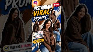 Viral Aesthetic Hoodie Edit  | AI Prompt #shorts