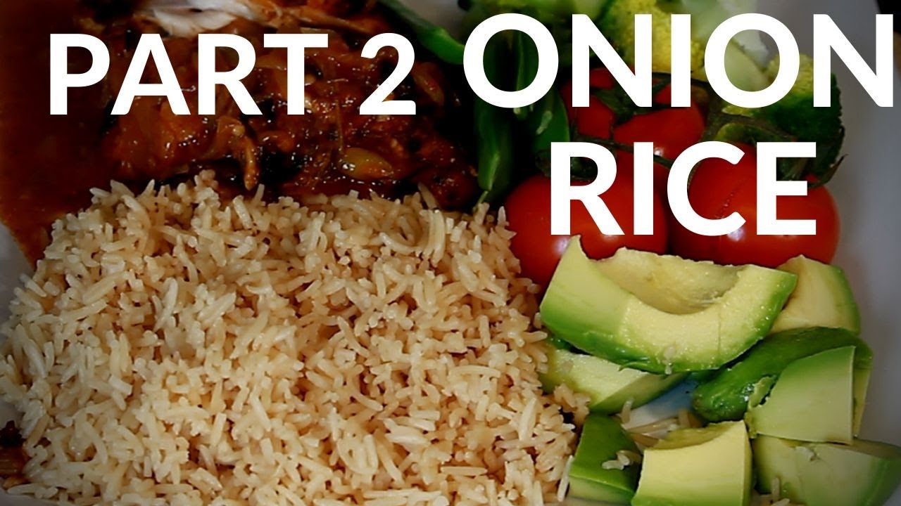 HOW TO MAKE ONION RICE | WITH A JERKED SEASONED, SUMMER BREEZE CHICKEN | BEST RICE IN THE WORLD ! | Chef Ricardo Cooking