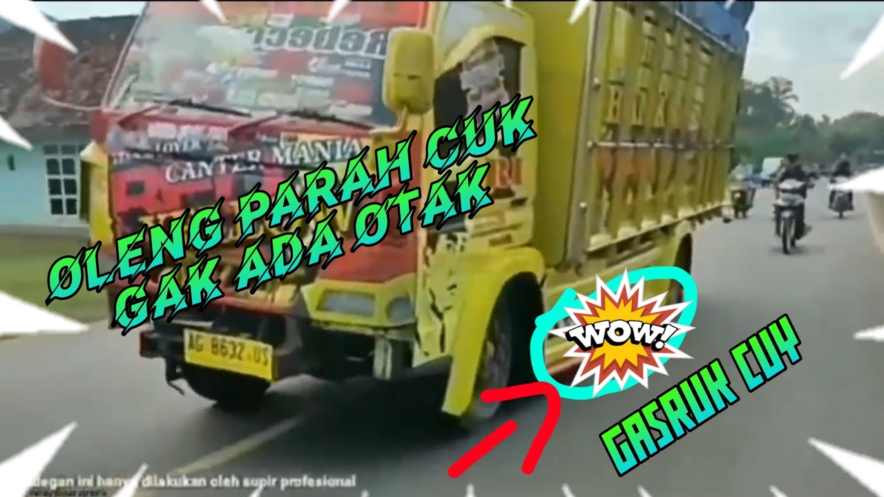  Gambar  Truk  Oleng  Animasi Hitam Putih