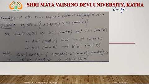Example of Factor Group and G/Z(G) Theorem and Example Based on it (Abstract Algebra # 9)