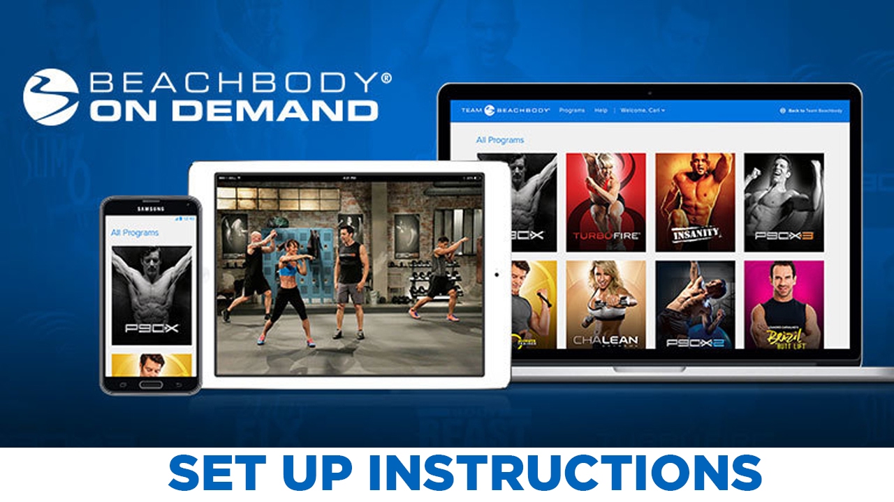 Using Beachbody on Demand - Set Up Computer, Apple Devices and Streaming Devices