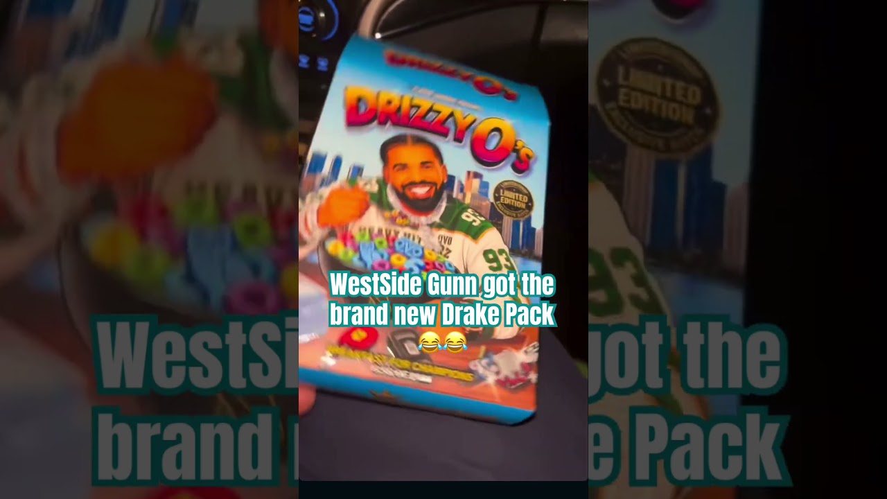 WestSide Gunn got the brand new Drake Pack 😂😂 #media #news #hiphopnews