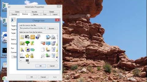 Windows 8.x Change Shortcut Icon