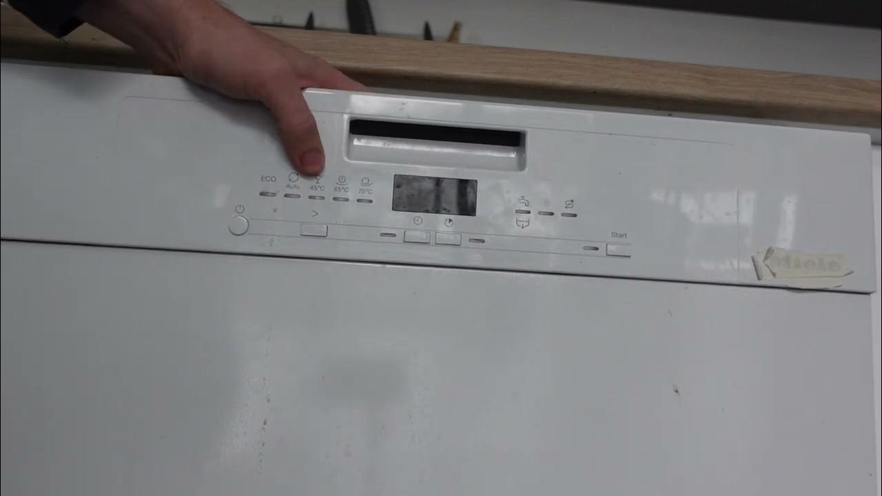 Hard Reset a Grundig Dishwasher YouTube