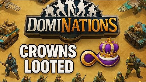 Insanely easy LOOTING for Industrial Age, best troops to use in DomiNations strategy [FULL BATTLE]