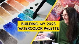 Building a custom Daniel Smith WATERCOLOR palette