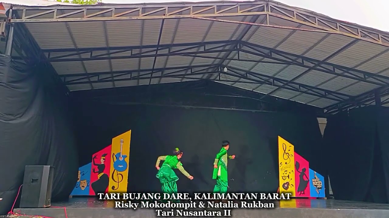 TARI NUSANTARA II, TARI BUJANG DARE KALIMANTAN BARAT