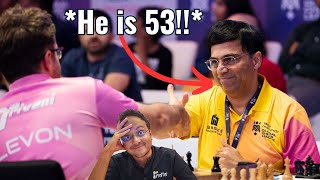 What a guy! Vishy Anand beats Levon Aronian | Global Chess League 2023