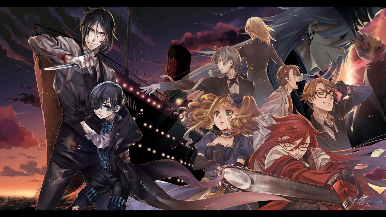 「AMV」Kuroshitsuji: Book of the Atlantic - Garasu no Hitomi 「SID」