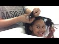 Daughter’s Curly Hair Wash Day Routine | Mixed Curly Hair Type 3A/3B