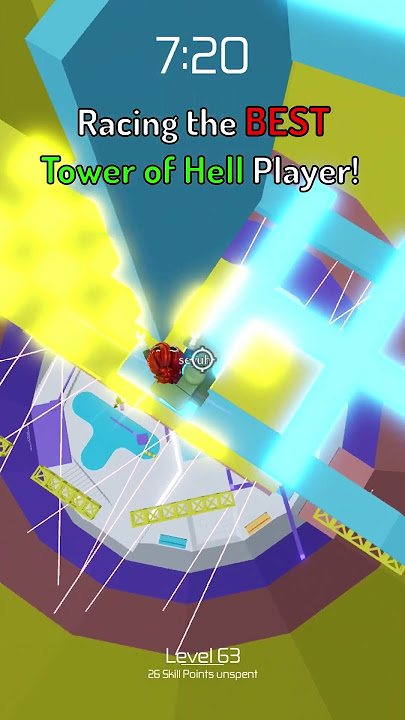 RACING the BEST Tower of Hell Player! 🫢😱