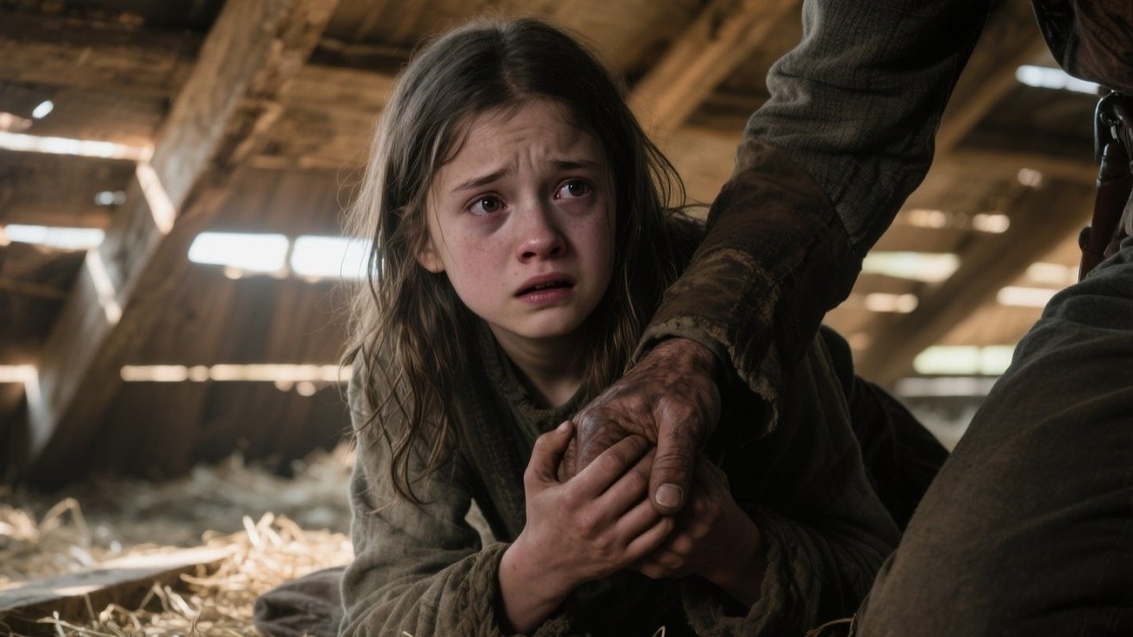 A Hunter Discovered a Runaway Girl in the Hayloft — She Clutched His Hand, Shaking, “Mama’s Hurt