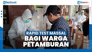 Rapid Tes Acak Pedagang dan Pengunjung Pasar di Jakarta - Special Report 02/06