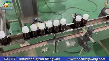 Filling machine/syrup filling capping and labeling machine/liquid filling line