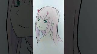 02. Darling in the Franxx darlinginthefranx милыйвофранксе drawing аниме anime