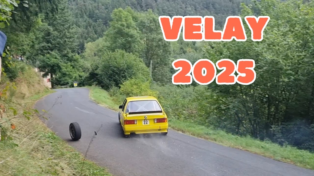 Rallye du Velay-Auvergne 2025 🚗💨 Adrénaline et vitesse à fond !