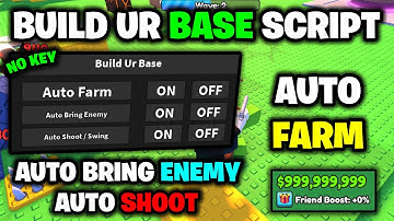 [NEW⚔️] Build Ur Base Script - *Auto Farm & Auto Shoot* (NO KEY!) ROBLOX